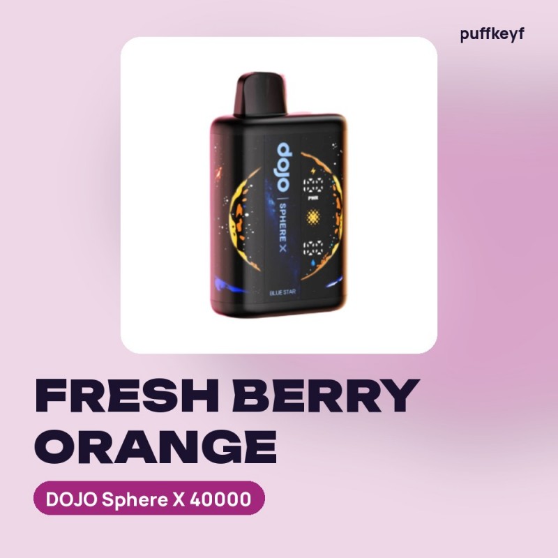 DOJO Sphere X 40000 Fresh Berry Orange