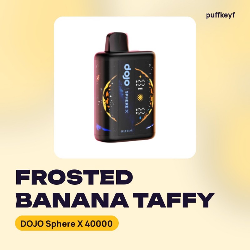 DOJO Sphere X 40000 Frosted Banana Taffy