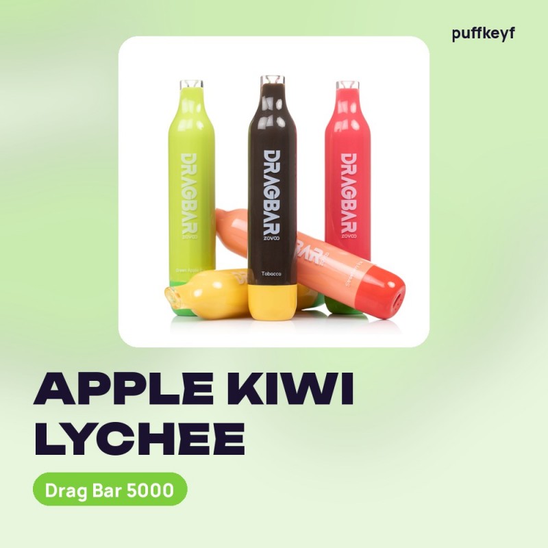 Drag Bar 5000 Apple Kiwi Lychee