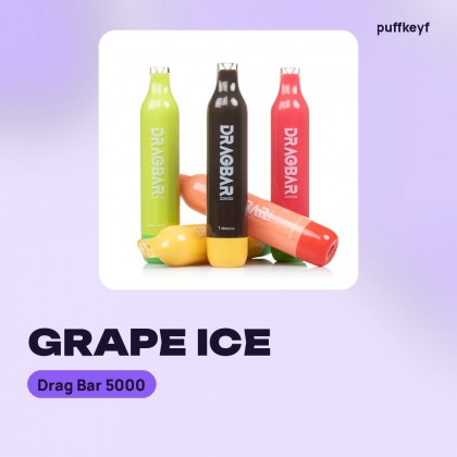 Drag Bar 5000 Grape Ice