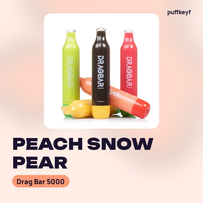 Drag Bar 5000 Peach Snow Pear