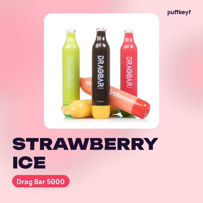 Drag Bar 5000 Strawberry Ice
