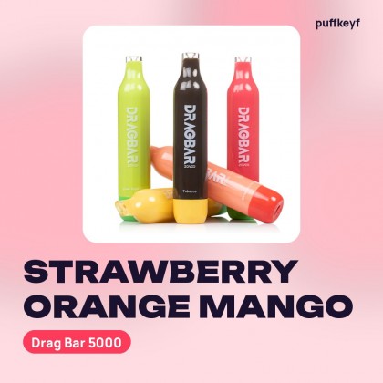 Drag Bar 5000 Strawberry Orange Mango