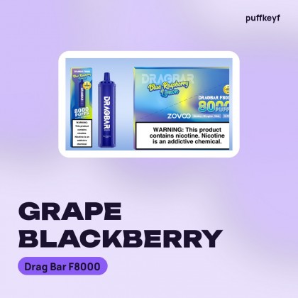 Drag Bar F8000 Grape Blackberry