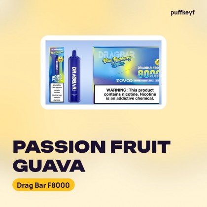 Drag Bar F8000 Passion Fruit Guava