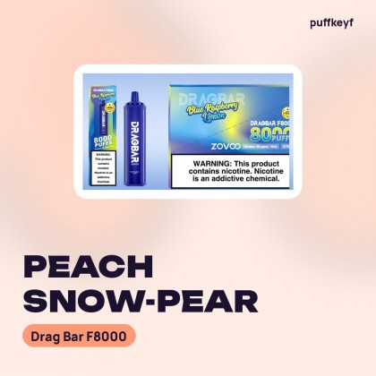 Drag Bar F8000 Peach Snow-pear