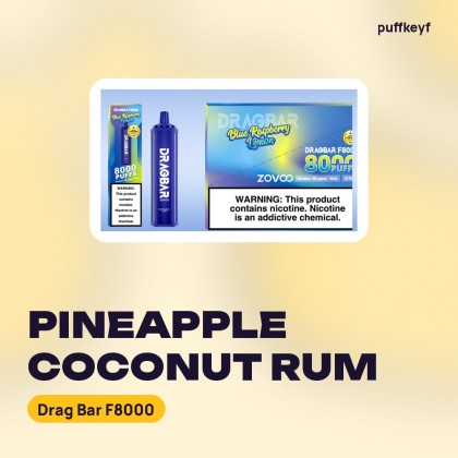 Drag Bar F8000 Pineapple Coconut Rum
