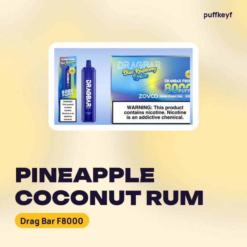 Drag Bar F8000 Pineapple Coconut Rum