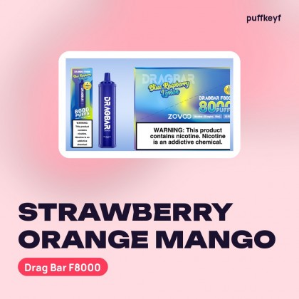 Drag Bar F8000 Strawberry Orange Mango