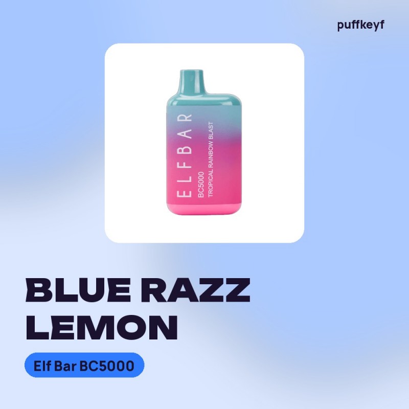 Elf Bar BC5000 Blue Razz Lemon