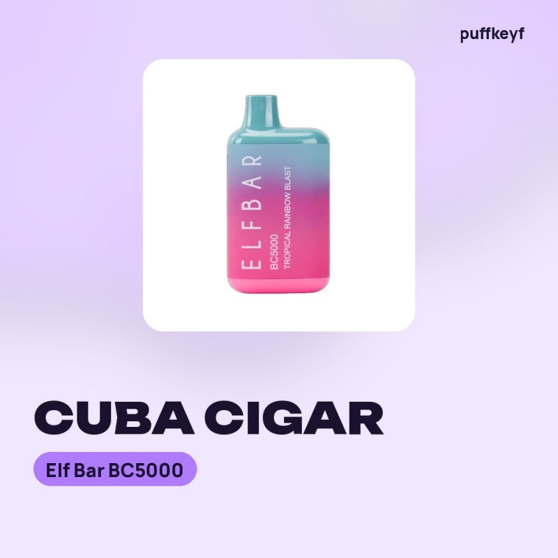 Elf Bar BC5000 Cuba Cigar