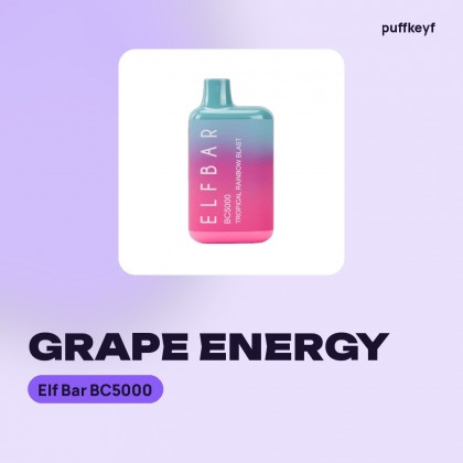 Elf Bar BC5000 Grape Energy