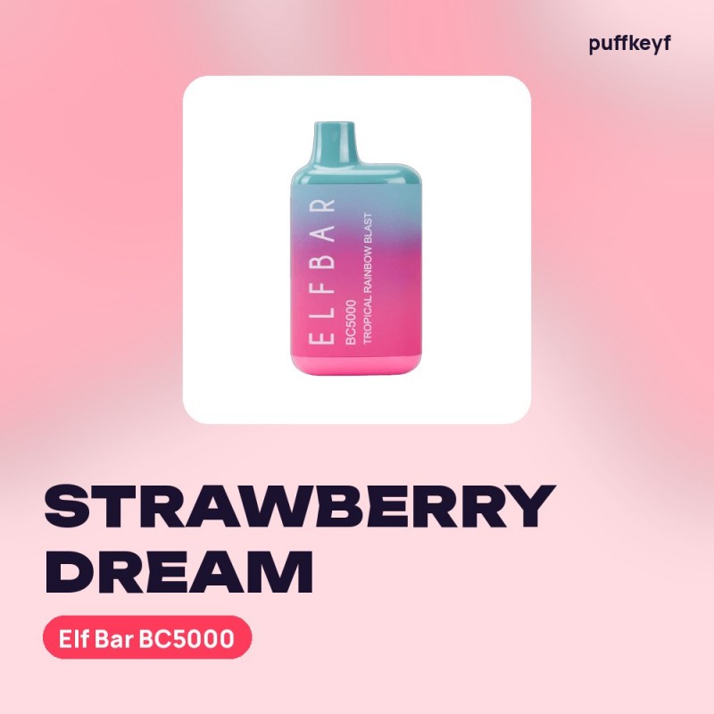 Elf Bar BC5000 Strawberry Dream