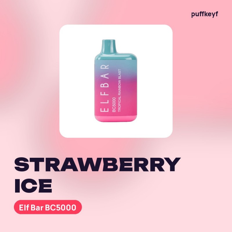 Elf Bar BC5000 Strawberry Ice