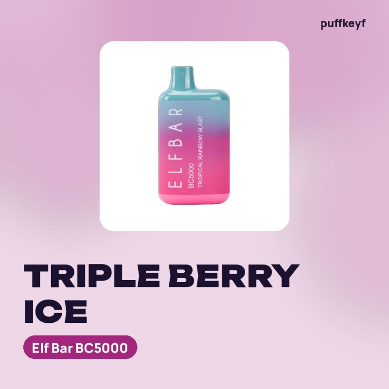 Elf Bar BC5000 Triple Berry Ice