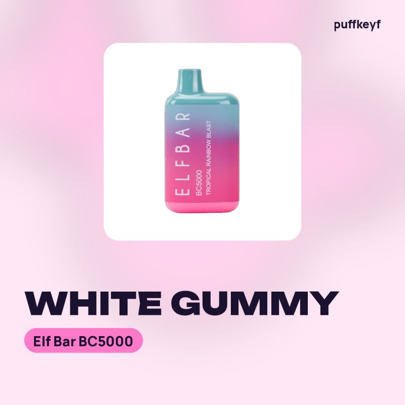 Elf Bar BC5000 White Gummy