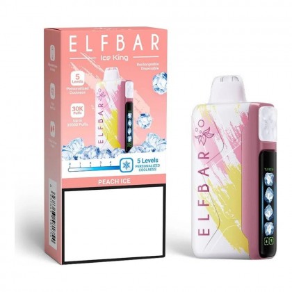 Elf Bar Ice King 30000 Peach Ice