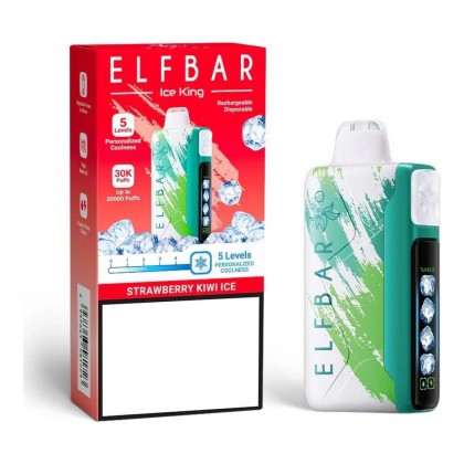 Elf Bar Ice King 30000 Strawberry Kiwi Ice