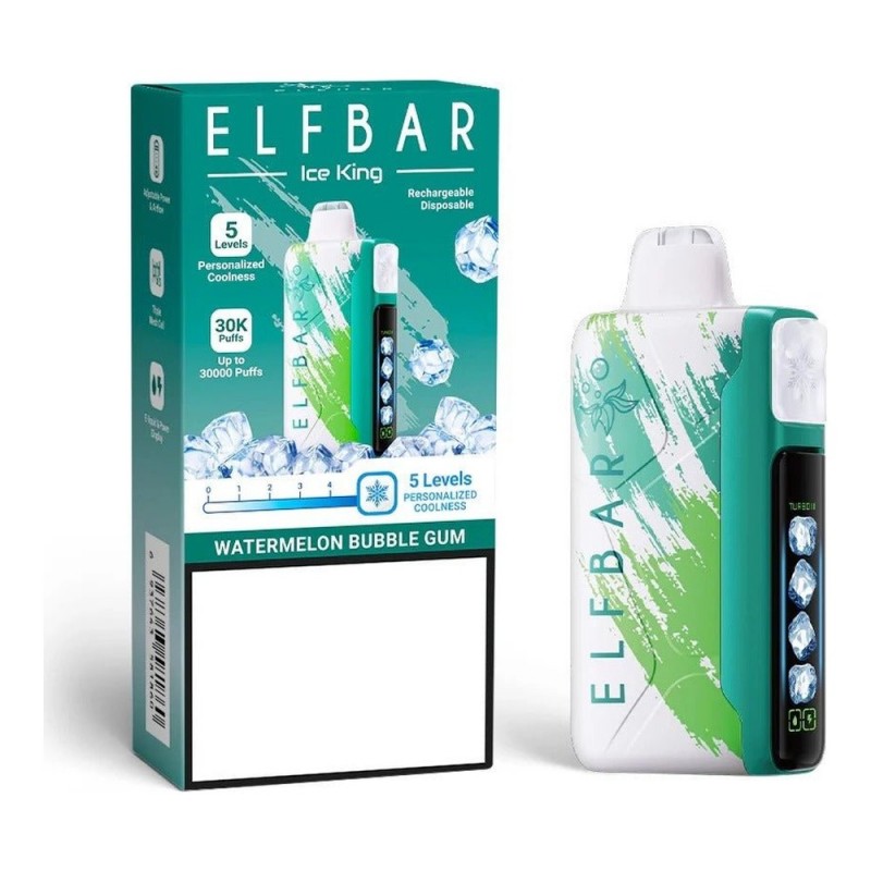 Elf Bar Ice King 30000 Watermelon Bubblegum