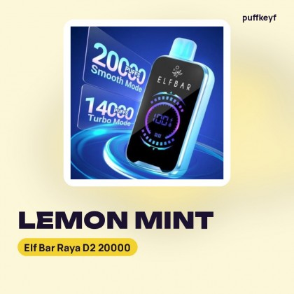 Elf Bar Raya D2 20000 Lemon Mint