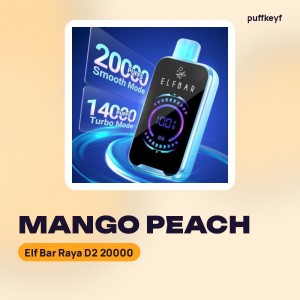 Elf Bar Raya D2 20000 Mango Peach