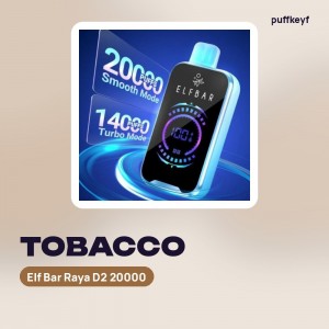 Elf Bar Raya D2 20000 Tobacco