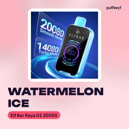 Elf Bar Raya D2 20000 Watermelon Ice