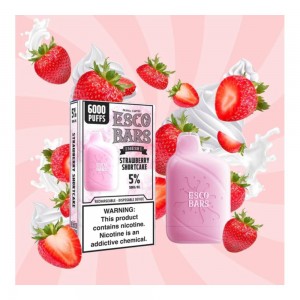 Esco Bars 6000 Strawberry Shortcake