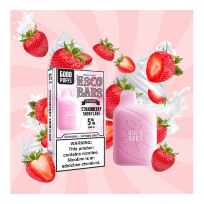 Esco Bars 6000 Strawberry Shortcake