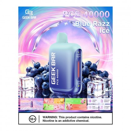 Geek Bar PCE 40000 Blue Razz Ice