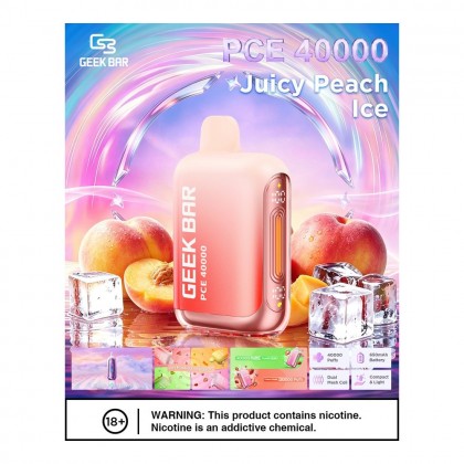 Geek Bar PCE 40000 Juicy Peach Ice