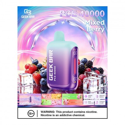 Geek Bar PCE 40000 Mixed Berry