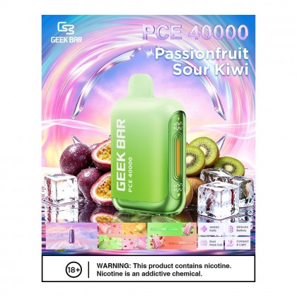 Geek Bar PCE 40000 Passionfruit Sour Kiwi