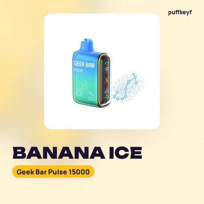 Geek Bar Pulse 15000 Banana Ice