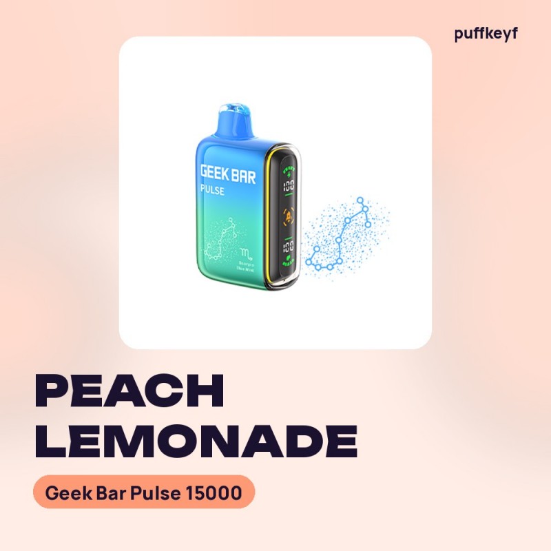 Geek Bar Pulse 15000 Peach Lemonade