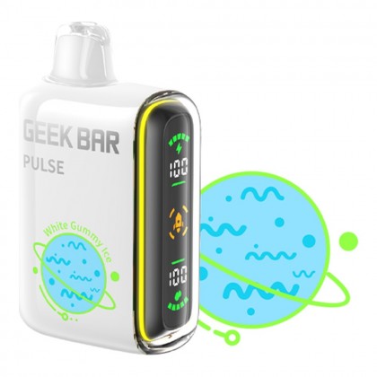 Geek Bar Pulse 15000 White Gummy Ice