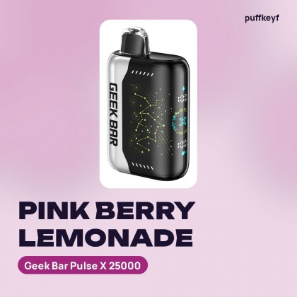Geek Bar Pulse X 25000 Pink Berry Lemonade