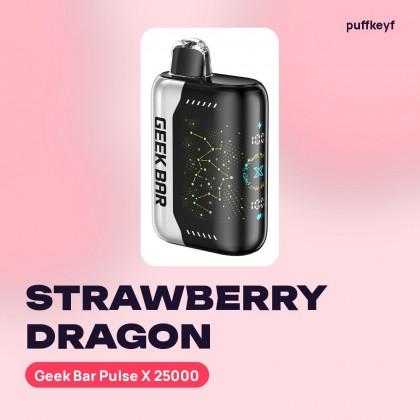 Geek Bar Pulse X 25000 Strawberry Dragon