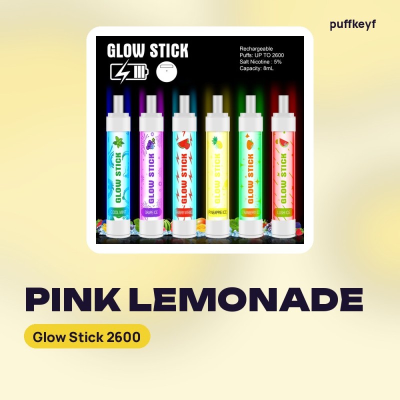 Glow Stick 2600 Pink Lemonade