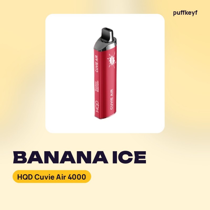 HQD Cuvie Air 4000 Banana Ice