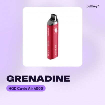 HQD Cuvie Air 4000 Grenadine