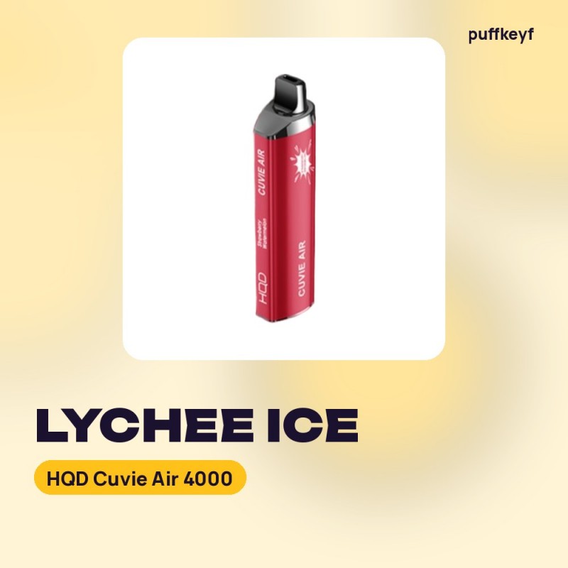 HQD Cuvie Air 4000 Lychee Ice