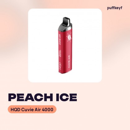 HQD Cuvie Air 4000 Peach Ice