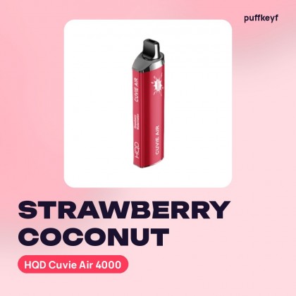 HQD Cuvie Air 4000 Strawberry Coconut