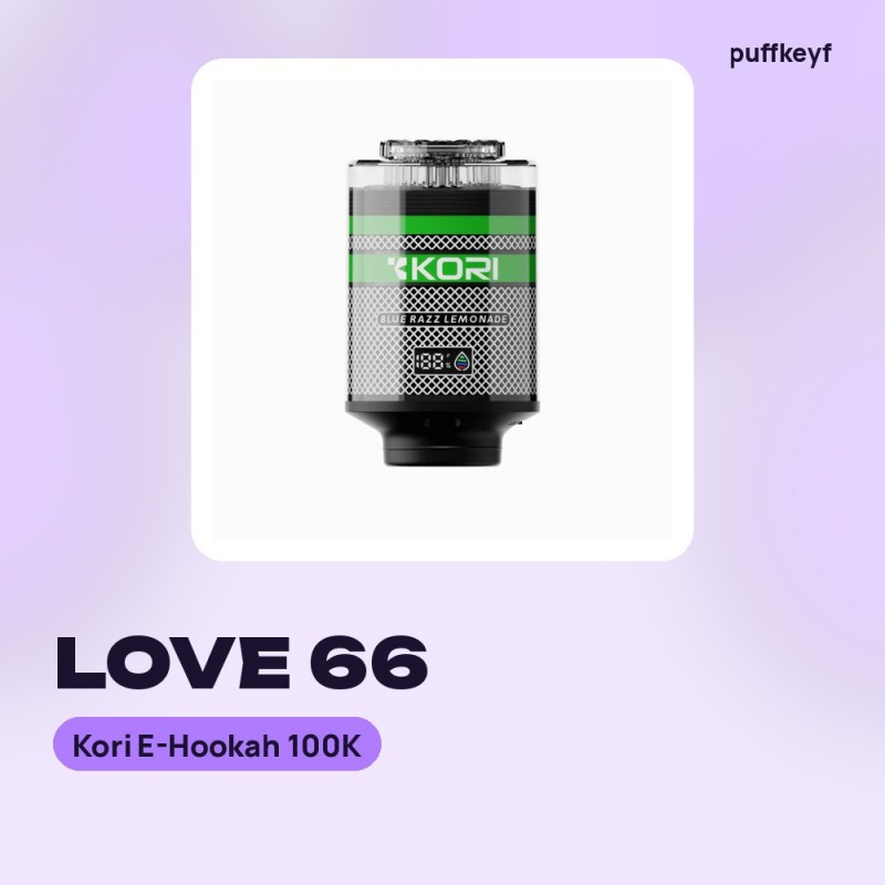 Kori E-Hookah 100K Love 66