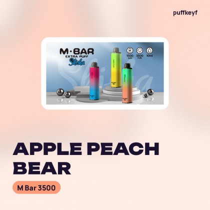 M Bar 3500 Apple Peach Bear