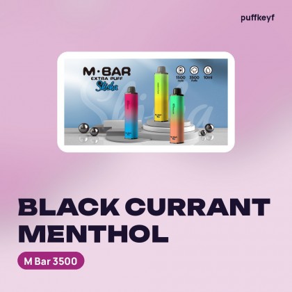 M Bar 3500 Black Currant Menthol