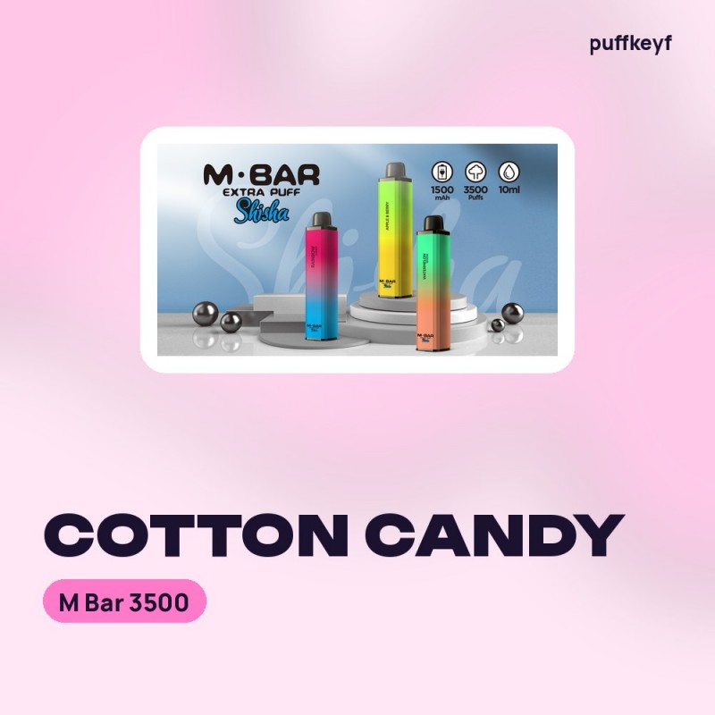 M Bar 3500 Cotton Candy