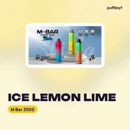 M Bar 3500 Ice Lemon Lime