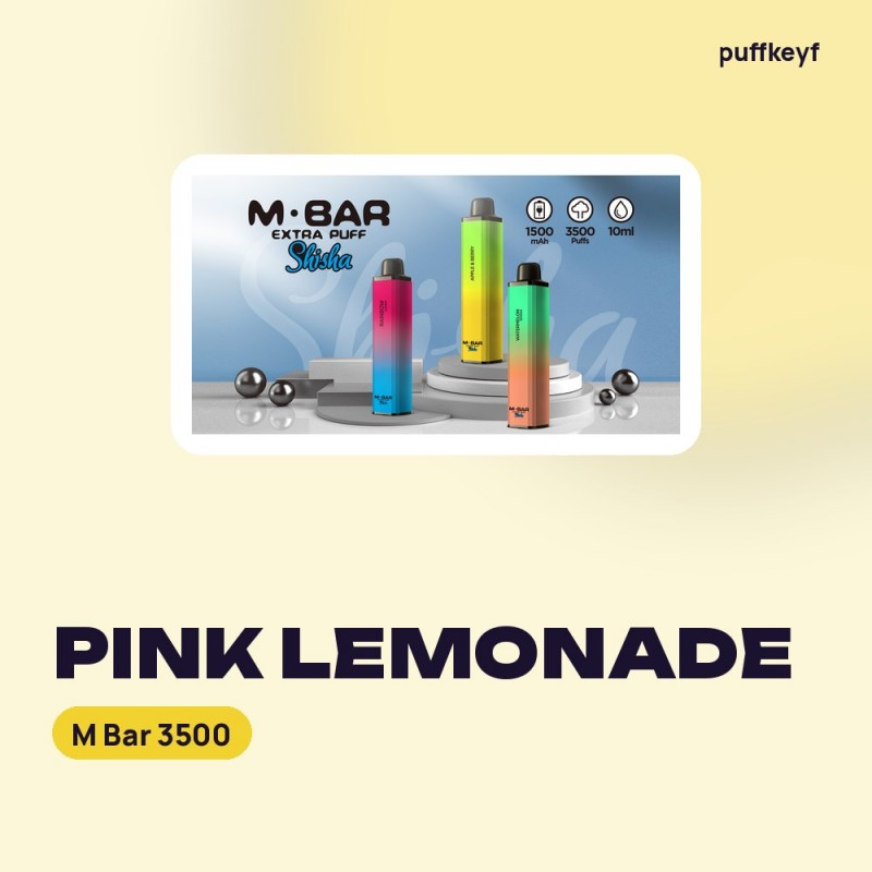 M Bar 3500 Pink Lemonade